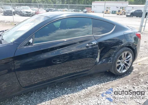 2013 Hyundai Genesis 2.0T R-Spec из США, поврежденный, VIN KMHHT6KD3DU109897